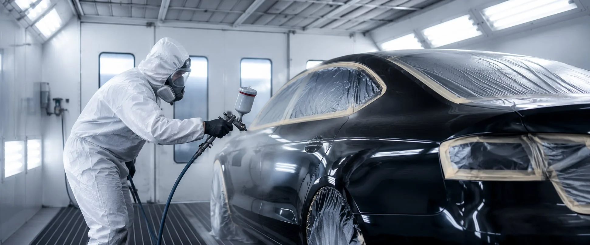 Vopsitorie auto în cabină profesională – Auto Estetique Service